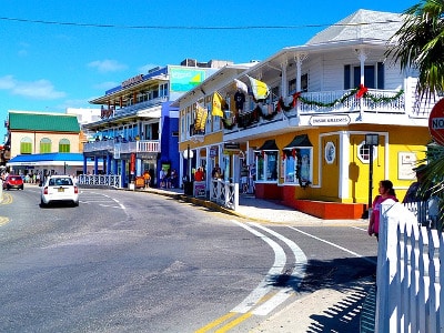 Street view from Cayman