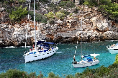 Yachts in Mallorca