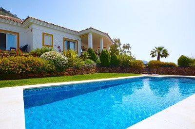Spanish villa and pool
