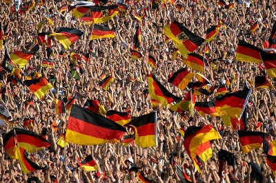 German crowd