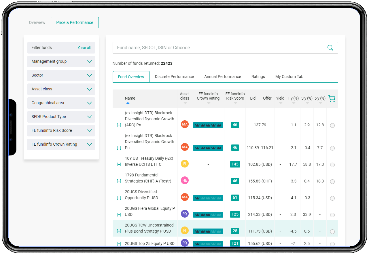 Fund Research 1 Fund Search Tool - Blacktower Financial Management Eu